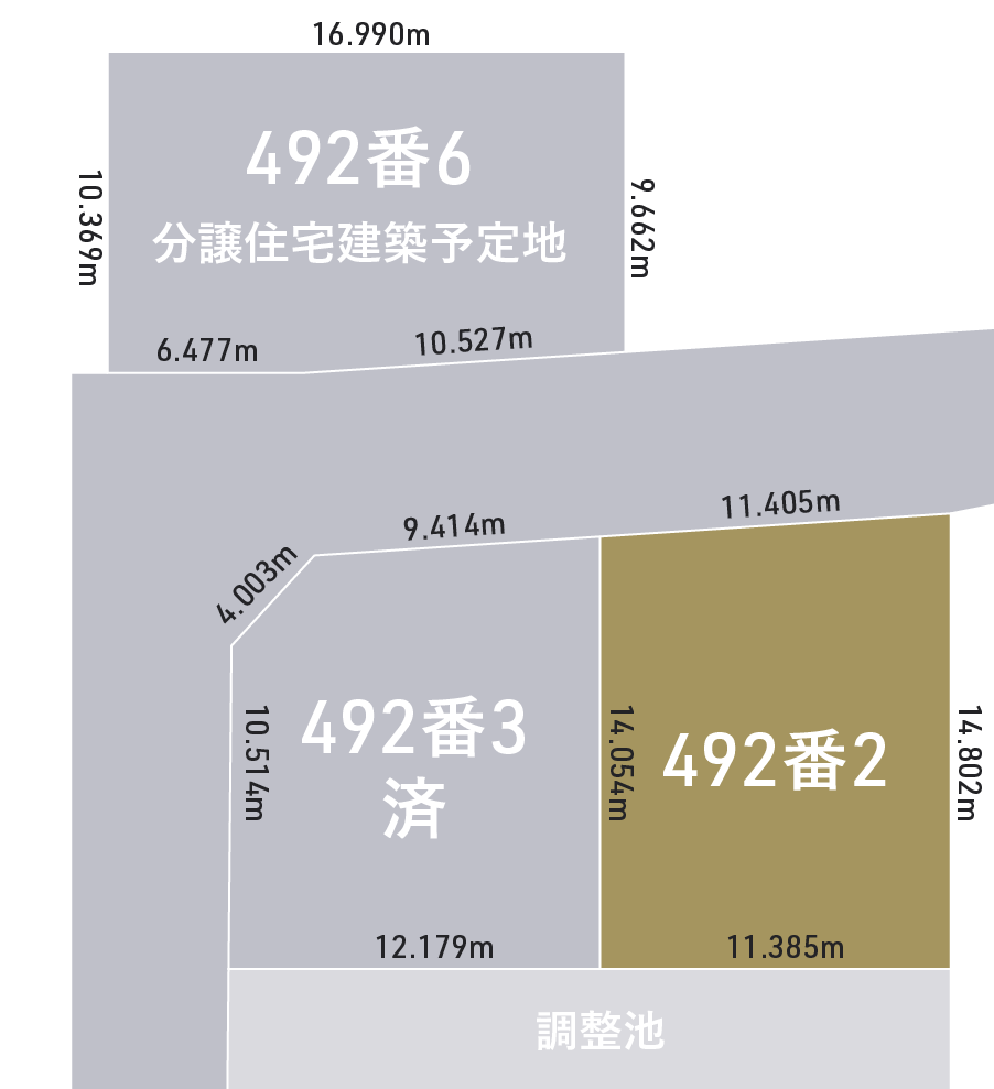 白山市笠間町注文住宅用地